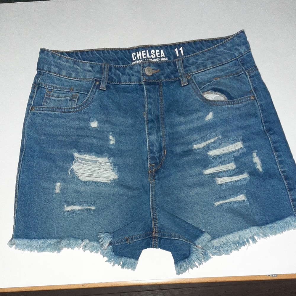Chelsea denim shorts